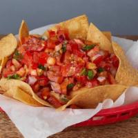 CHIPS & SALSA · Our tortilla chips with fresh pico de gallo