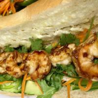 Grilled Shrimps Sandwich · Banh Mi