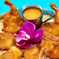 Coconut Shrimp 6pc · Jumbo Shrimp batter in coconut meat deep fried w/ Yummy Yummy sauce