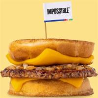 Impossible™ Karl'S Deluxe · A patty melt served Karl’s Style with a crispy seasoned Impossible™ patty, caramelized onion...