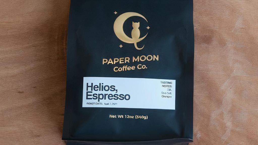 12 oz bag of Helios Espresso Blend · 12 oz bag of Helios Espresso Blend
