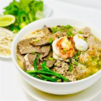 Mì Nam Vang (Nước) · Cambodian Style Egg Noodles (Soup)