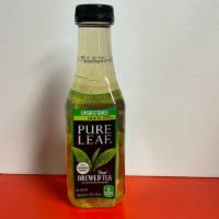 Pure Leaf Unsweetened Green Tea · 18.5 Oz Bottle