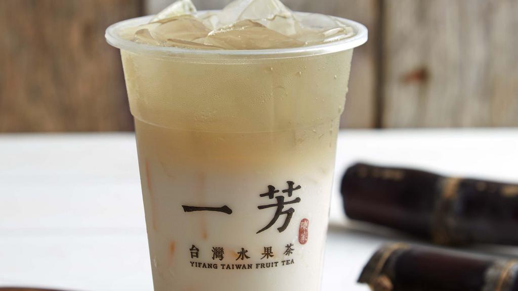 Sugar Cane Latte 溪口甘蔗牛奶 (Seasonal) · Freshly squeezed sugar cane juice mixes with Clover organic milk. This is a rich and flavorful fresh drink. Must try! *Recommend regular ice and 30% sweetness.