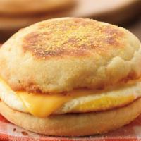 Egg and Cheese · Egg and Cheese on an English Muffin