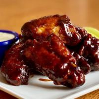 Strawberry · New York Style Wings Hand Tossed in our signature Strawberry Stout Barbecue