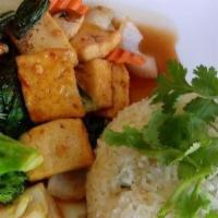 8. Stir Fried Tofu · Vegetarian.