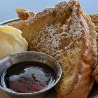 Cinnamon French Toast, Vermont Maple Syrup · 