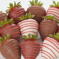 Love and Romance Strawberries · The way to their heart? Our romantic dipped berries, of course. Plump, juicy strawberries di...