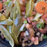 Burrito Bowl Regular · Beef will be $1 extra

PICK YOUR MEAT!!!
Pollo adobado(chicken w sauce&spices) Al Pastor (BB...