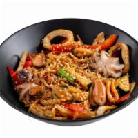 The Mixed Chow Mein · Lactose Free. Exquisite stir-fried noodles nepali style!