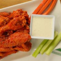 Small Chicken Wings · BONE-IN NAKED with your choice of sauce or rub