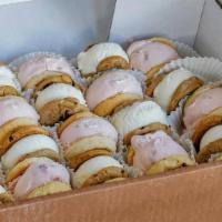 Mini Sandwich Party Pack · 25 Mini Sandwiches with a variety of Chocolate Chip Cookie and French Vanilla Ice Cream and ...