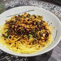 13. DanDan Noodles 担担面 · Noodles with spicy sesame sauce and pork