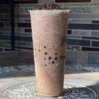 Red Bean Smoothie · Made w/ Whole Milk.