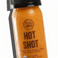 Hot Shot · Organic Orange, Organic Cayenne, Organic Turmeric . *Our team works very hard to keep the co...