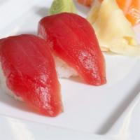 301. Maguro Nigiri Sushi · Tuna. Two pieces.