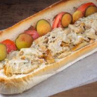 Tony's Special Sandwich · The Tony's special includes Chicken shawarma, mayonnaise, tomato slices, and cucumber pickle...