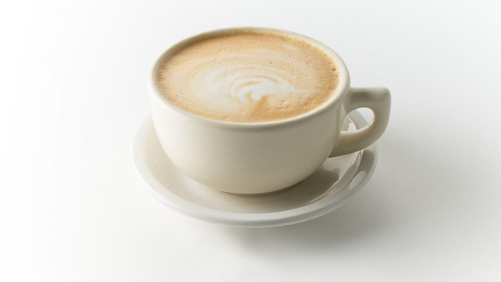 Cappuccino · single espresso shot and steamed milk 12 oz.