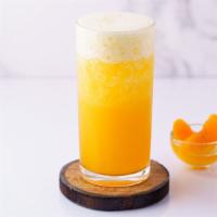 Sweet Peach with Peach Bits · Frosty peach tea with real peach bits.