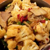 H10. Griddle Cooked Cauliflower 干锅花菜 · 
