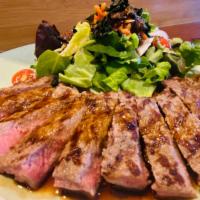 Beef Teriyaki · Grilled  new york steak /mixed salad