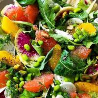 House Salad · Mixed greens, grape tomatoes, black olives,
mushrooms, Parmesan cheese, your choice of
dress...
