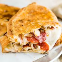 Create Your Own Calzone (Personal) · Start with our delicious cheese calzone, mozzarella cheese and our house sauce. Add toppings...