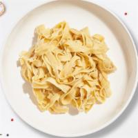 Custom Fettucine Pasta · Fresh homemade fettuccine cooked al dente with your choice of protein, toppings and homemade...
