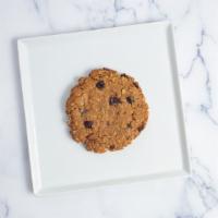 Ooo! Oatmeal Cookie · Chewy, yet crispy oatmeal cookie overloaded with moist plump raisins. Oversized Cookie.