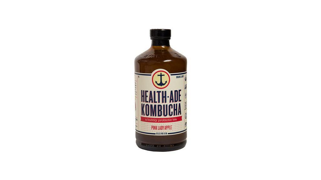 Health-Ade Kombucha Ginger-Lemon 16 oz · 