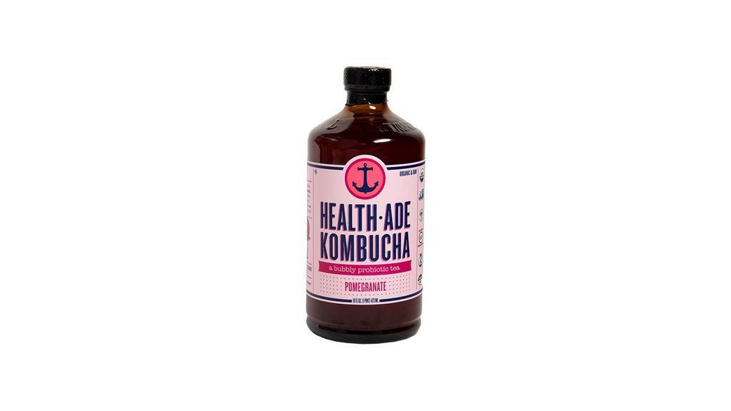 Health-Ade Kombucha Pomegranate 16 oz · 