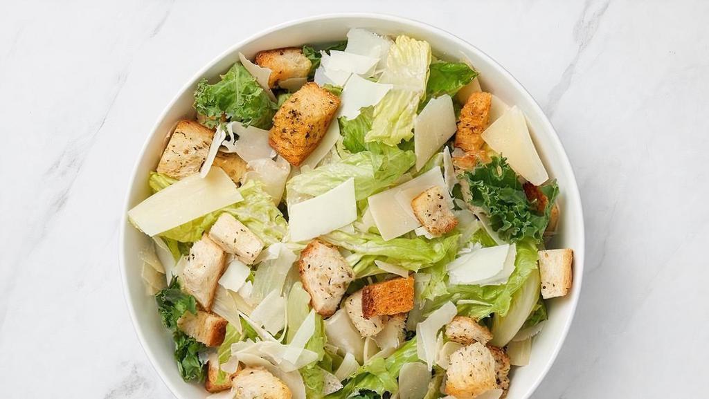 Caesar Salad · Romaine, rosemary croutons, parmesan cheese, and Caesar dressing.