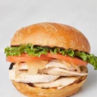 Classic Turkey · Jack's Classic Turkey sandwich includes caramelized onions, leaf lettuce, tomato, mayo, and ...