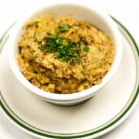 Andouille Cornbread Dressing · Small 8oz or Large 16 oz. *Contains pork