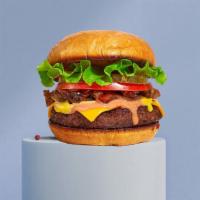 Create Your Burger · American beef patty topped with your favorite choice of toppings! Served in a burger bun.