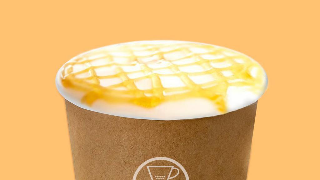 Honey Sea Salt Macchiato · Rich espresso combined with steamed milk sweetened with natural honey and a touch of lava sea salt