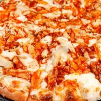 Chicken Lover Pizza · White sauce, garlic chicken, spicy chicken, and BBQ chicken