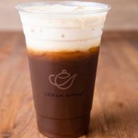 Classic Brew · Our house milk tea with a shot of cold brew coffee and our special house cream.