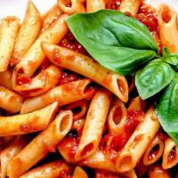 Penne Rigate · Thin tube pasta with sharp diagonally cut ends
