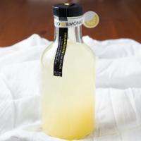 Gourmonade · 16 oz of lemon juice, cane sugar and water.