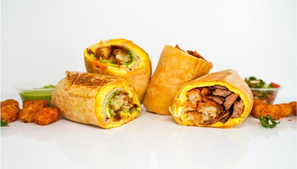 Egghead Breakfast Burritos · Mexican · Breakfast · Sandwiches