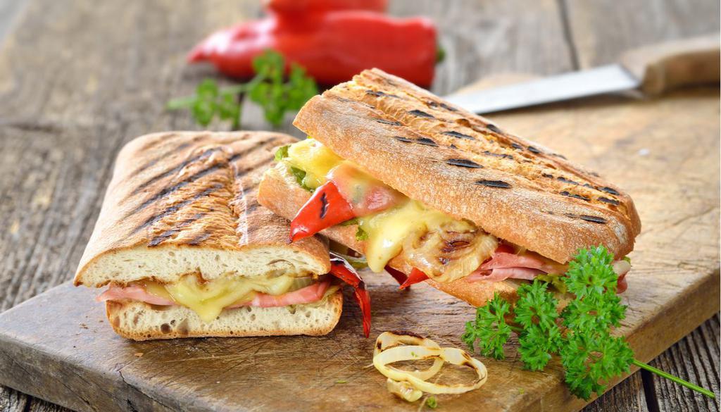 Home Run Paninis · Italian · Salad · Comfort Food · Sandwiches