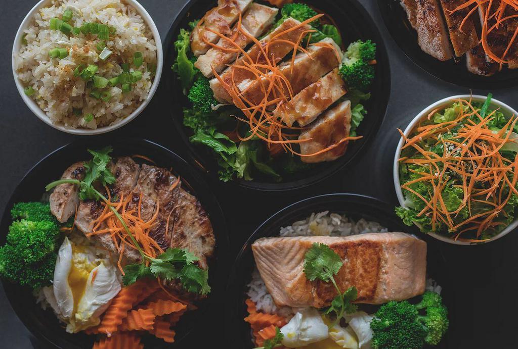 Bowl Bar · Salad · Asian · Noodles