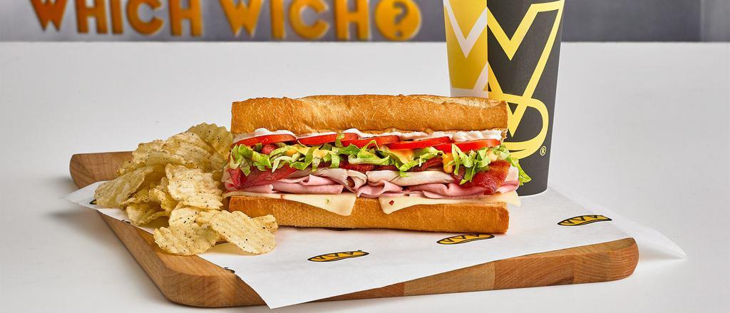 Which Wich · Sandwiches · Salad · Lunch
