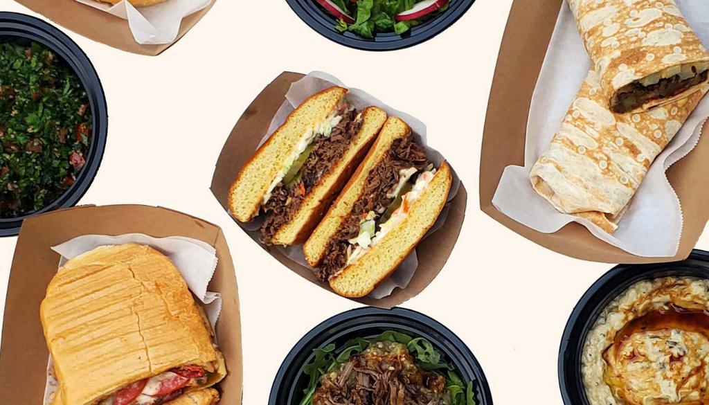 BAY AND ROOTS · Mediterranean · Burgers · Chinese · Takeout · Sandwiches · Salad