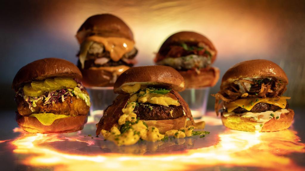 True Metal Burgers · Sandwiches · Seafood · Chinese Food · Burgers