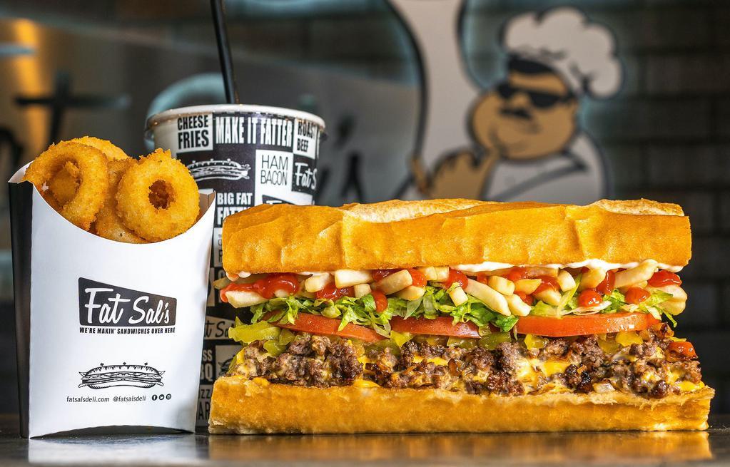 Fat Sal's · Italian · Salad · Burgers · Sandwiches · Mediterranean