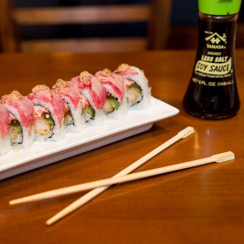 Raku Sushi · Japanese · Sushi · Vegetarian · American