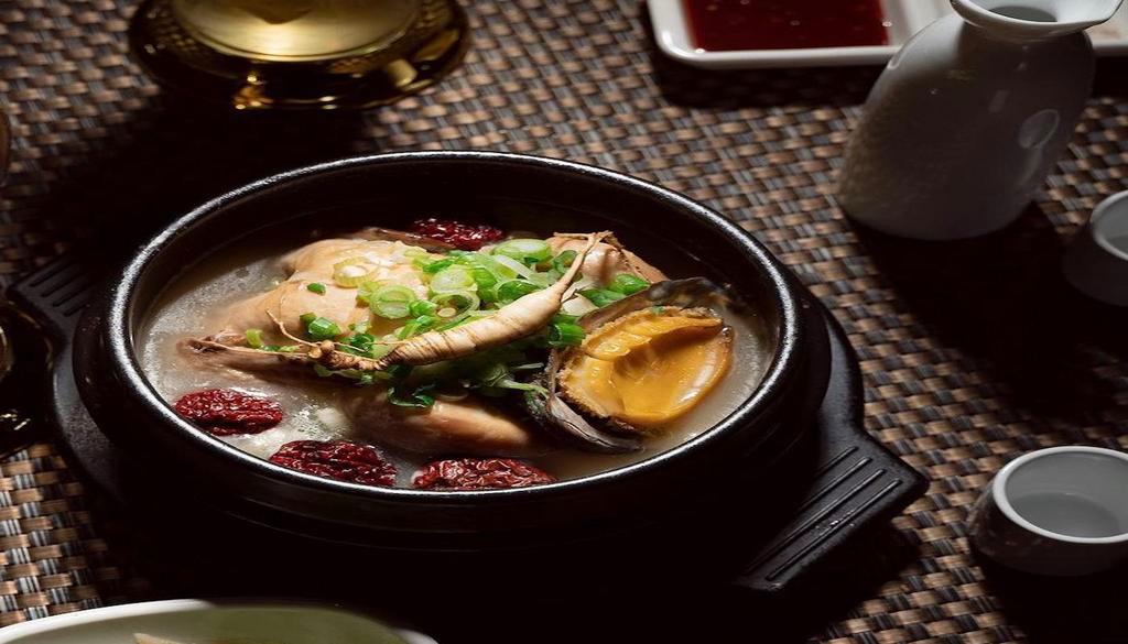 Jook Hyang · Korean · Seafood · Soup · Chicken · Noodles